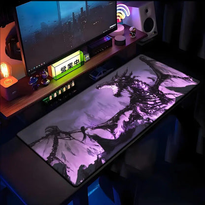 World of Warcraft Lich King -hiirimatto PC HD anime -pelitarvikkeet näppäimistön hiirimatto kannettavalle XXL pelikaappi työpöytä Mer -hiirimatto