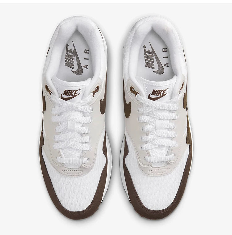 Nike Authentic Air Max 1 Women's Cushioned Low-Top Lace-Up Sports Shoes DZ2628-004