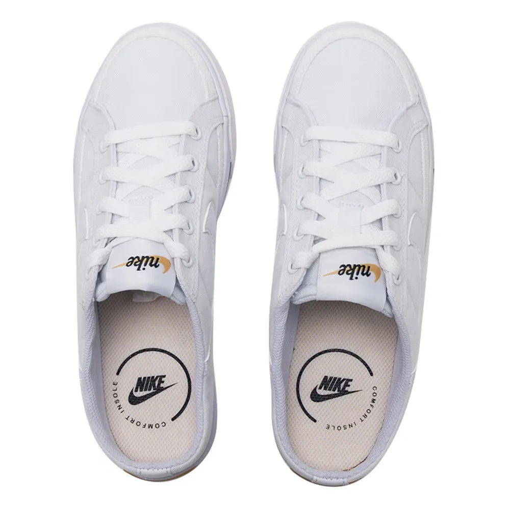 Nike Court Legacy Sneakers Classic Comfort, Cushioning, Slip-Resistant, Durable Casual Everyday Wear DB3970-100