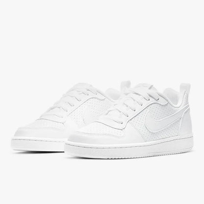 Nike Court Borough Retro versatile casual antiscivolo traspiranti bilanciate low-top bianche Av3171-100