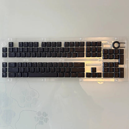G915 913 TKL G815 G813 strukturierte, rutschfeste, transparente, hintergrundbeleuchtete Tastenkappe, geeignet für Logitech mechanische Tastaturen