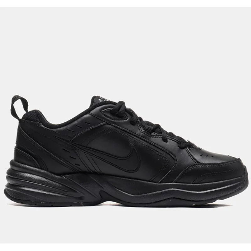 Nike Men's Air Monarch IV Black Triple Black Dad Shoes Running Sneakers 415445-001