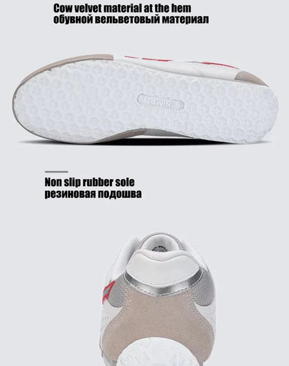 Pro Do-win Fencing Shoes for Kids and Adults, Professional Fencing Shoes, Anti-Slip Sneakers, Lightweight Genuine Leather Competition Footwear