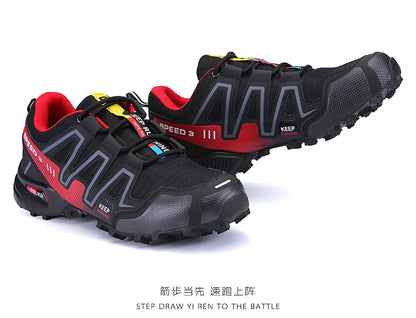 Men Hiking Boots Winter Mountain Safety Outdoor Breathable Wear Resistant Climbing Timberland Unisex Comfortable Male Sneaker