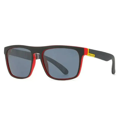 Oculos Masculino Custom Made Myopia Minus Prescription Polarized Lens Square Full-rim Sports Colorful Mirror Sunglasses -1 To-5