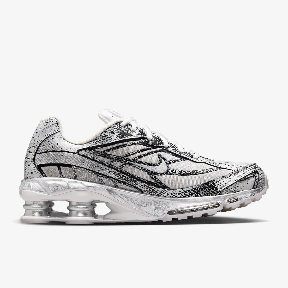 Oryginalne buty do biegania Nike Shox Ride 2 unisex, modne, amortyzujące, IB8174-100