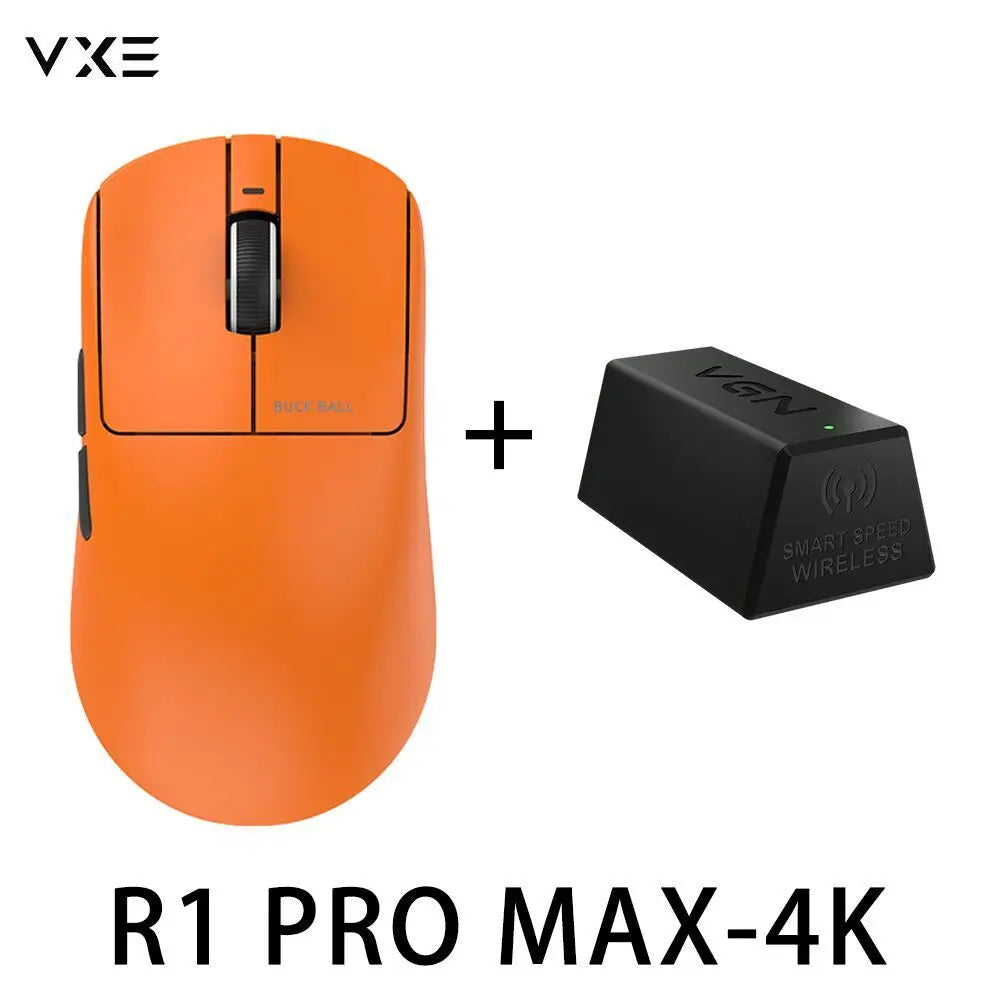 Vgn Vxe Dragonfly R1 Pro Max Gaming Mouse Bluetooth Mouse Rechargeable Gamer Paw3395 Lightweight Ergonomic Wireless Mouse Esport