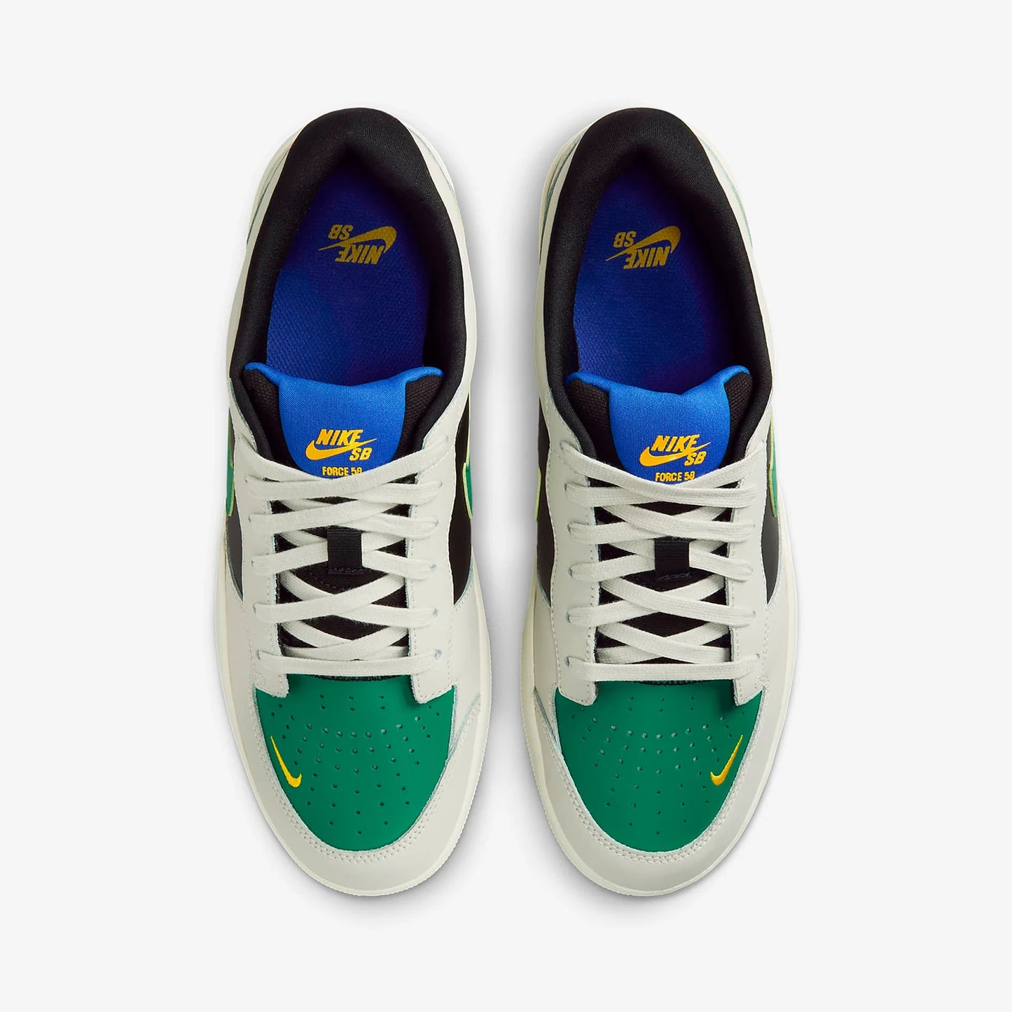 Nike Authentic SB FORCE Sapatilhas casuais unissexo duráveis de cano baixo DV5476-002