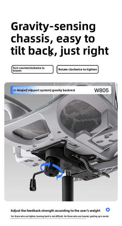 Multi-functional Chair Office Chair Computer Chair Recliner Chair Nap Ergonomic Chair Swivel Chair E-sports Chair