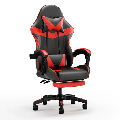 Chaise de jeu ergonomique, chaise de bureau pour ordinateur, chaise de jeu inclinable pour le bureau à domicile avec soutien du dos pour les sessions prolongées, chaise de jeu.