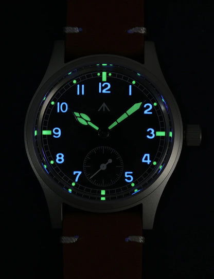 Militado D12 Quartz Watch Men VD78 Movement Domed Sapphire Crystal V2 Clear AR Coating Wristwatch 10Bar Water Resistance Watch