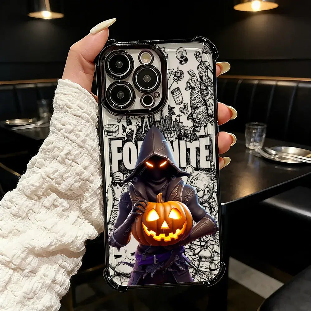 Popular Game FortniteS Plating Phone Case For Samsung A37, A57, A07, A36, A16, A35, A55, A25, A26, A05s, A15, A54, A34, A24, A14, A05, A04 4G 5G