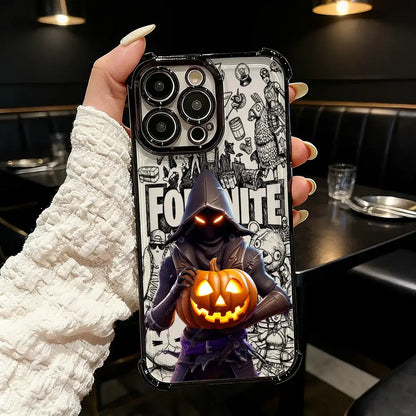 Popular Game FortniteS Plating Phone Case For Samsung A37, A57, A07, A36, A16, A35, A55, A25, A26, A05s, A15, A54, A34, A24, A14, A05, A04 4G 5G