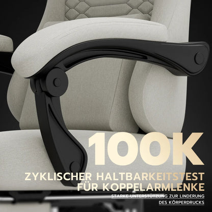 Gaming chairs, office chairs, desk chairs, and swivel chairs. Made with breathable fabric, equipped with 360° swivel casters and seats for easy movement, and featuring soft and comfortable cushions.