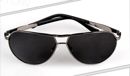 Classic Polarized Pilot Sunglasses For Male Driving Black Sun Glasses Men's Vintage Eyewear Gafas De Sol 8955