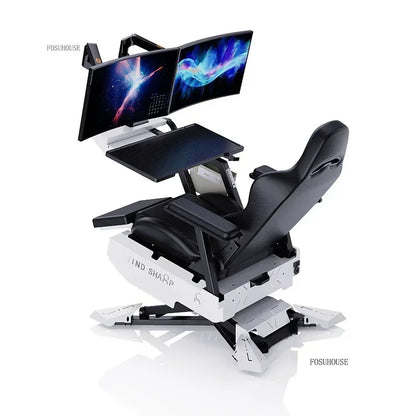 Ergonomic Gaming Chair PC Computer Racing Style Cockpit Lazy Multifunctional Long Sitting Office Home Gamer Furniture 2026