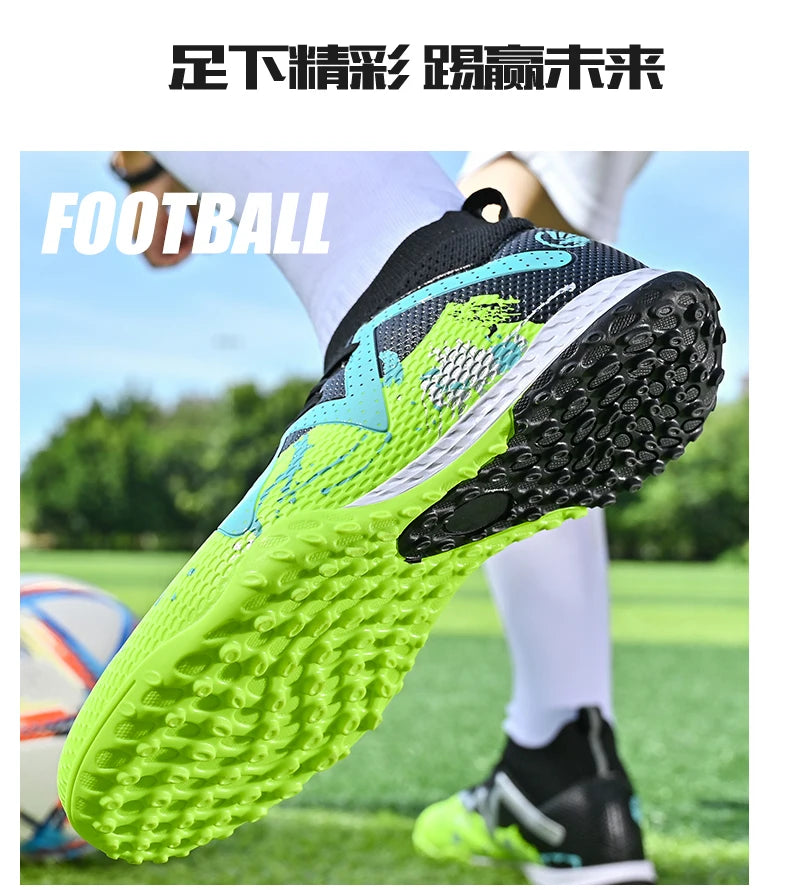 Men's New TF Football Boots Society Professional Comfortable Top Quality Male Soccer Shoes Adult Casual Ultralight Football Shoes