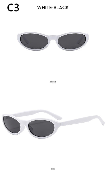 BOYSEEN Men's Hip Hop Style Sunglasses Narrow Frame Orange Eyewear UV400 Travel Beach Sunglasses U400
