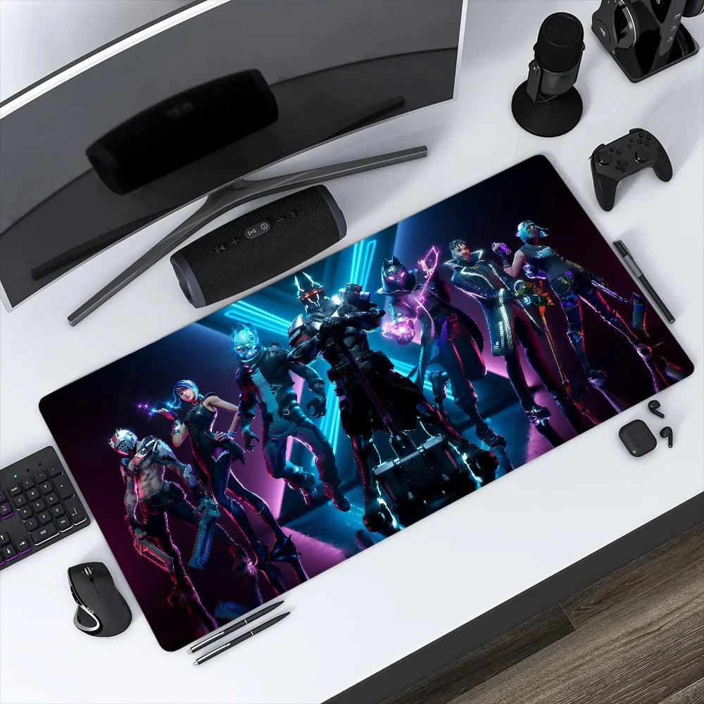 Mouse Pad Non-slip Game Lock Edge Survival Office Student Gaming Shooting Thickened Large Writing Cushion F-FORTNITE Mouse Pad