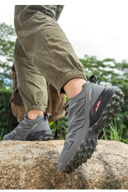 Men’s Lockless Cycling Shoes, Outdoor Mountain Cross-Country Non-Slip Hiking Shoes, Breathable Sports Shoes, Road Cycling Shoes