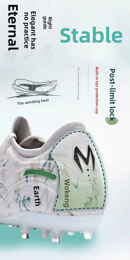 Scarpe da calcio Kelme da uomo, MG per adulti con tacchetti corti, per allenamento su erba sintetica, ultra leggere e antiscivolo