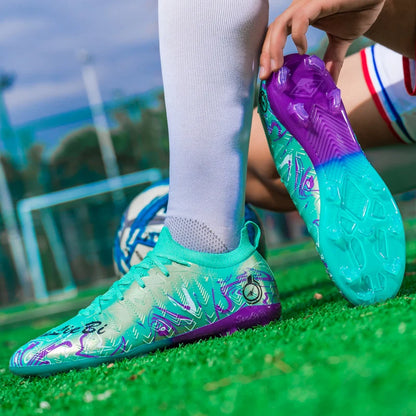 Professionelle Fußball-Sneaker für Herren und Damen, hochwertige modische Fußballschuhe für Herren, große Größe 46, Futsal-Schuhe, Herren-Trainer