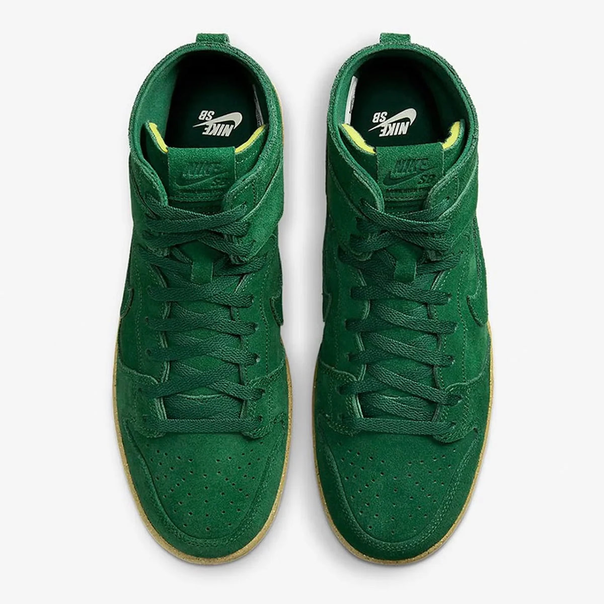 Nike Dunk SB Dunk High – inspirowane stylem retro, modne, antypoślizgowe, wytrzymałe, półwysokie, codzienne trampki DQ4489-300