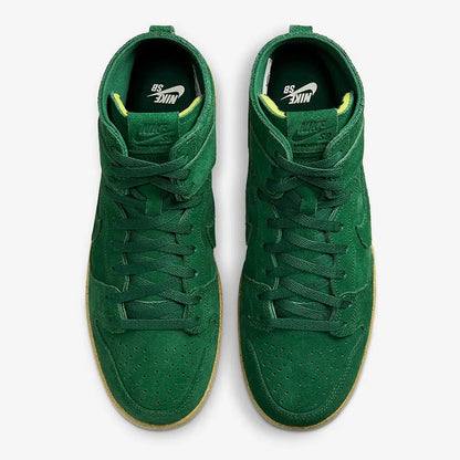 Nike Dunk SB Dunk High – inspirowane stylem retro, modne, antypoślizgowe, wytrzymałe, półwysokie, codzienne trampki DQ4489-300
