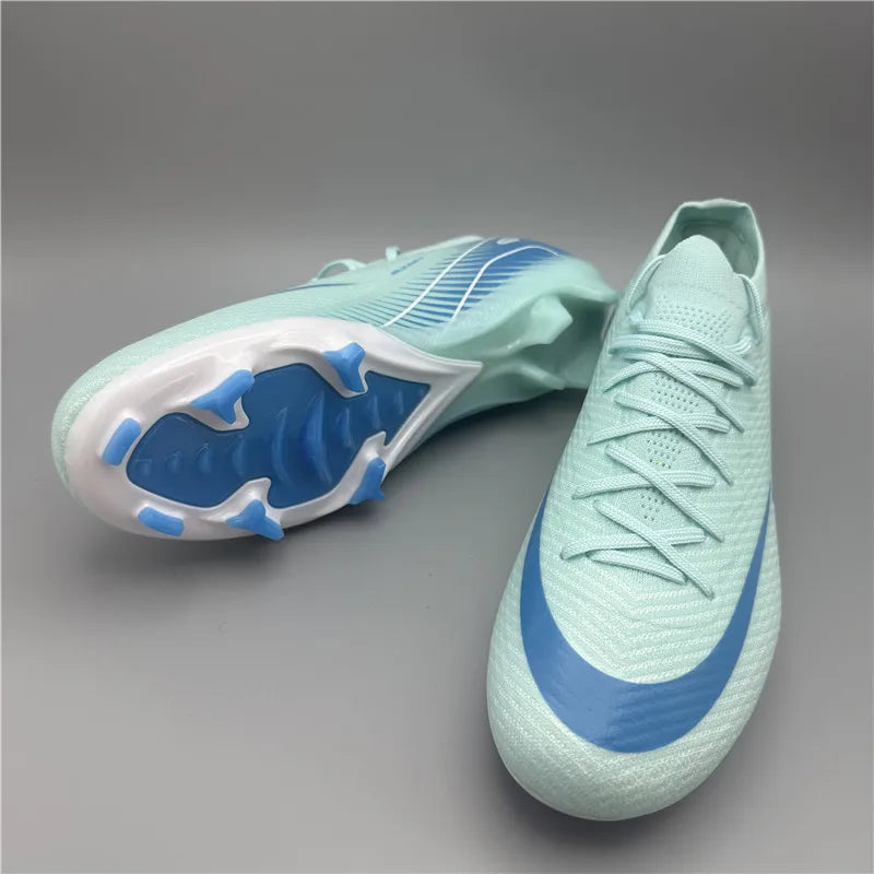 Mens Soccer Cleats Outdoor FG Professional Football Shoes Lightweight Breathable Youth Boys Athletic Training Sneakers