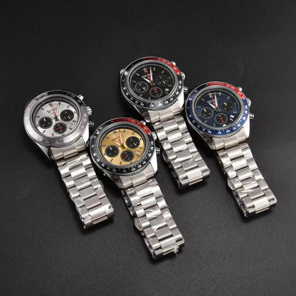 Seiko Fashion Multi-functional Watch Business Leisure Sports Quartz Watch Calendar Waterproof Quartz Watch