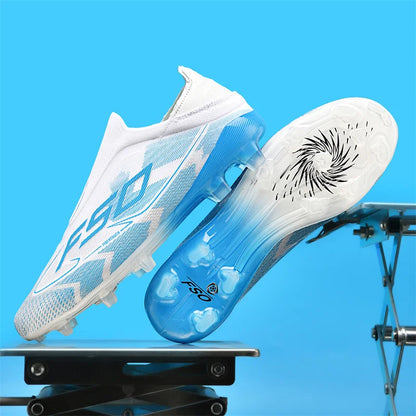 New Men's Soccer Shoes Grass Adult Non-Slip Non Slip Football Boots Ultralight Sport Indoor Cleats Fg Turf Futsal Comfortable