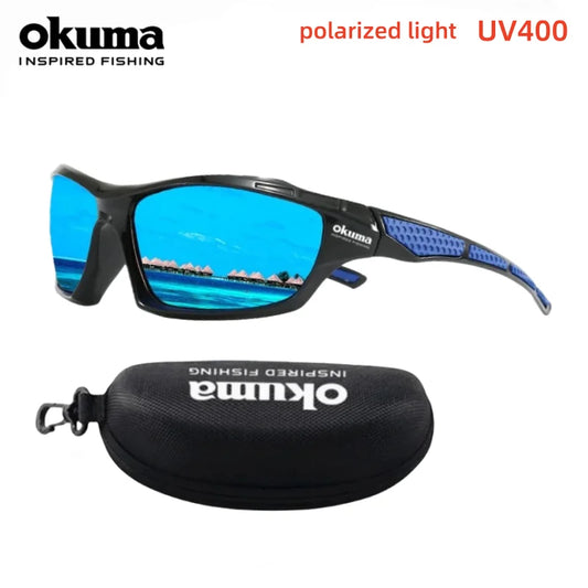 Okuma polarized glasses UV400, windproof and sand resistant to UV glare, avoiding eye damage from external factors