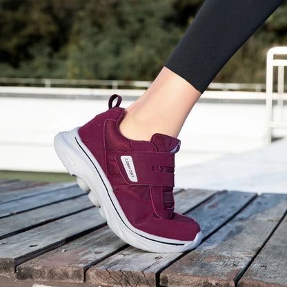 Chaussures de marche unisexes confortables, légères, respirantes, antidérapantes, à bout large, baskets décontractées, chaussures de marche toutes saisons