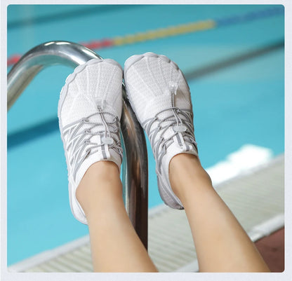 Women's Water Shoes Barefoot Shoes Men's Aqua Swimming Shoes Quick Dry Footwear for Beach Gym