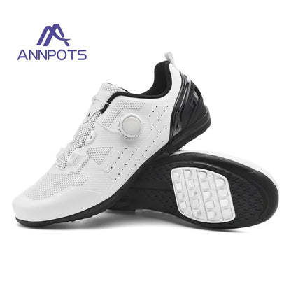 Professional Men's MTB Cycling Shoes White Racing Self-Locking 2024 Speed Road SPD Bicycle Sneakers New Women's Flats Cleats Shoes
