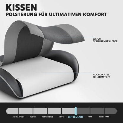 Ergonomic Computer Gaming Chair with Waist Support, Breathable PU Leather Office Chair, Seat Height and Backrest Adjustable