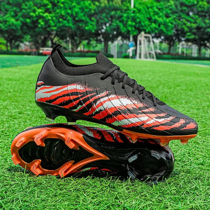 Neue Fußballschuhe für Herren, ultraleichte rutschfeste Outdoor-Sportschuhe für Erwachsene, Unisex-Fußballschuhe für Spiele, bequeme hochwertige Stollenschuhe für Rasen