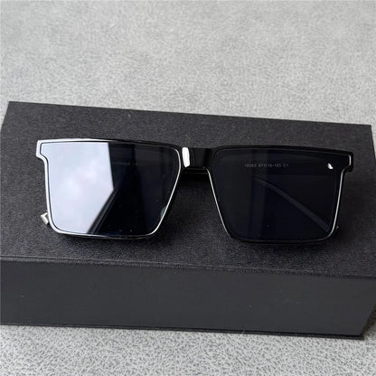 Vazrobe 160mm Oversized Men Sunglasses Polarized Black Sun Glasses for Male Unisex Large Big Fat Face XXL Size
