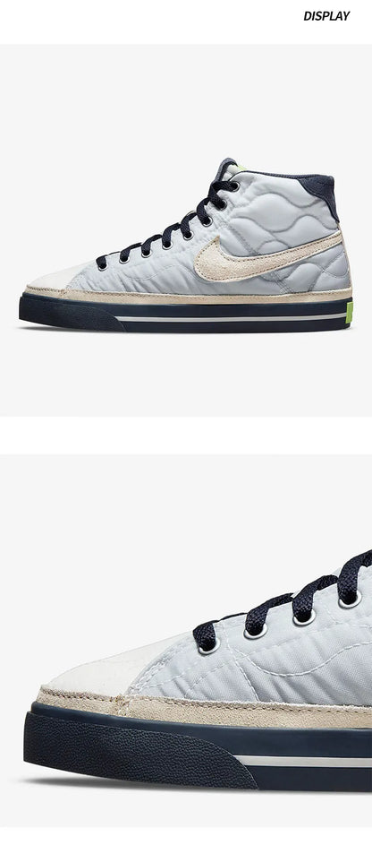 Nike Official Genuine COURT LEGACY MID Unisex Comfortable Sneakers DO2340-914