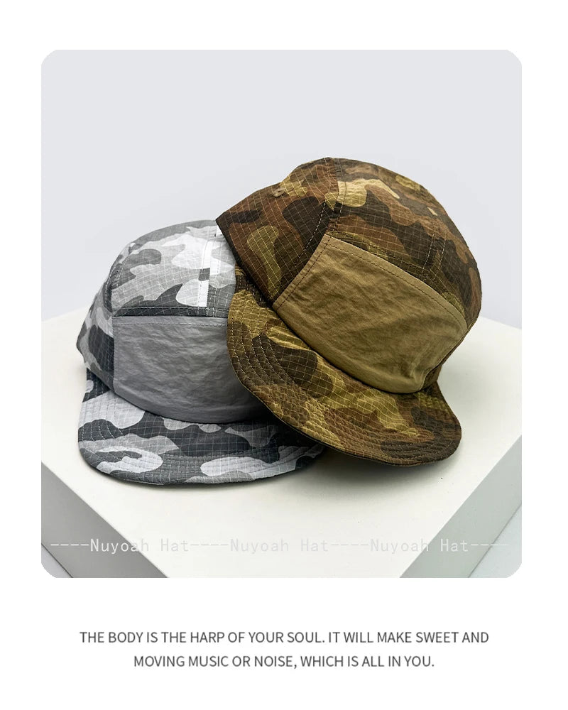 Unisex CAMO greitai džiūstančios beisbolo kepurės su siuvinėtomis raidėmis, apsaugančios nuo saulės, spalvų blokų dizaino, kvėpuojančios, asmeninės, su snapeliu, universalios