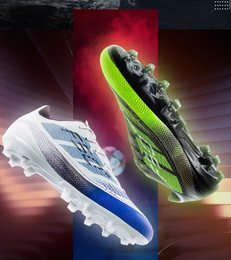 Nouvelles chaussures de football pour hommes, chaussures de sport d'extérieur, chaussures de match professionnelles, baskets antidérapantes, chaussures de football d'entraînement, chaussures ultralégères unisexes