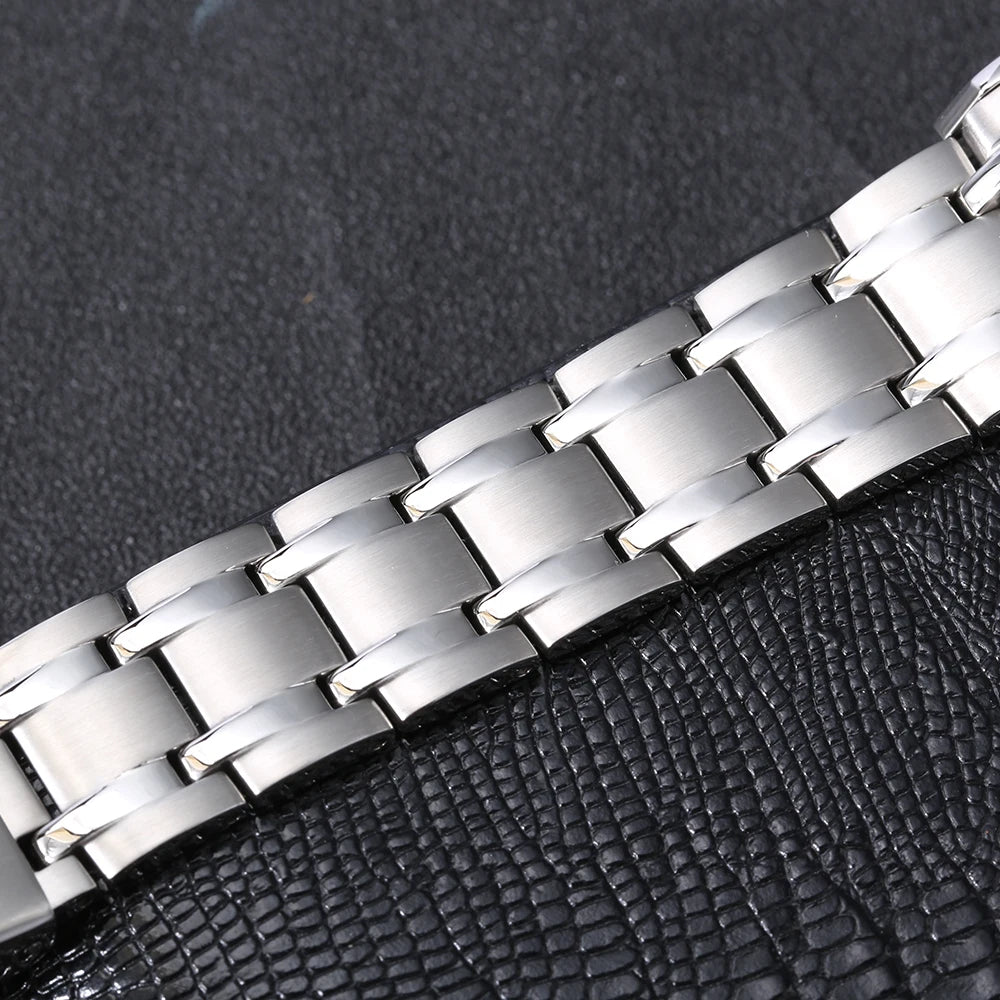 BERNY Automatic Watch for Men Auto Self-wind Mechanical Watches Date Skeleton 5ATM Luxury Male Wristwatches