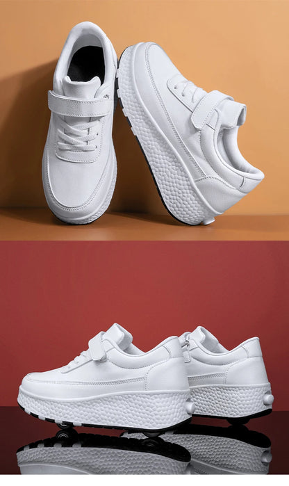 Fashion Flashing Roller Skates Shoes High Quality Roller Skates Boys and Girls Size 27-43 Wheel Sneakers