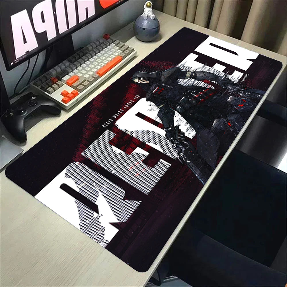 Overwatch 2 Gaming Accessories Mouse Pad Gamer Cabinet Pc Big Desk Mat Computer Keyboard Desks Xxl Mousepad Anime Large Mausepad
