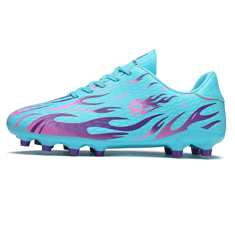 New Man Soccer Shoes Professional Football Boots Sneakers Comfortable Outdoor Match Match Boys Non-Slip Sports Shoes Unisex
