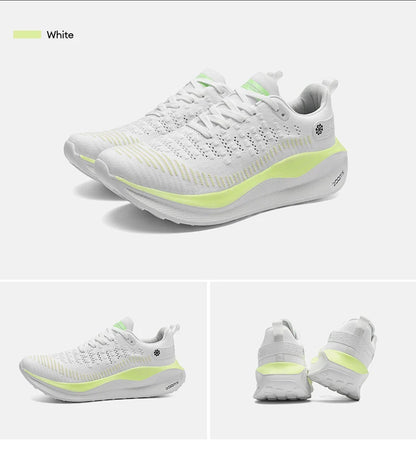Men's Cushioning Running Shoes EVA Midsole for Shock Absorption Lightweight & Breathable Mesh Sports Sneakers Gym and Walking