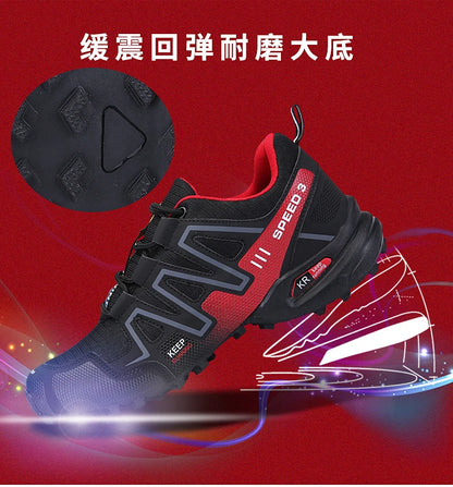 Men Hiking Boots Winter Mountain Safety Outdoor Breathable Wear Resistant Climbing Timberland Unisex Comfortable Male Sneaker