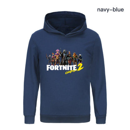 Fortnite Hoodie Kids Baby Cartoon Clothing Unisex Boys Long Sleeve Hooded Sweatshirts Youth Girls Casual Coats 1007