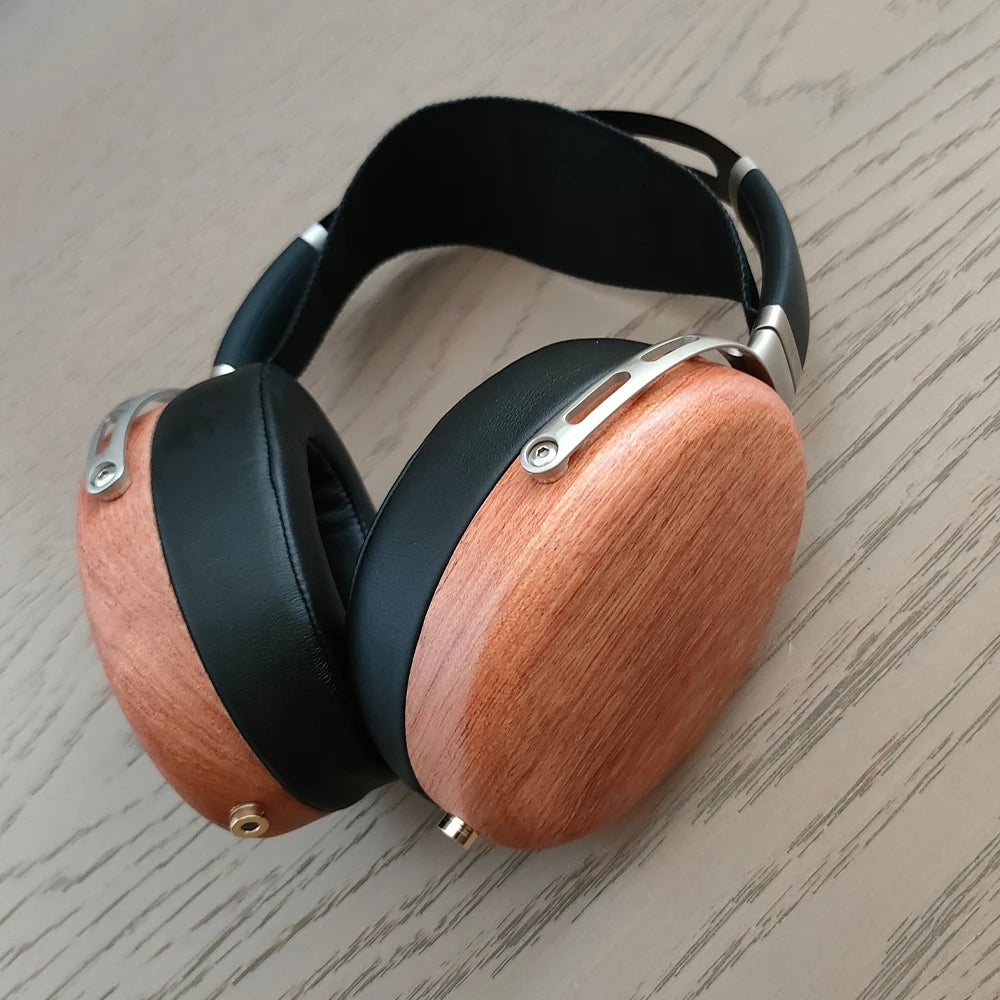 Kit de coque pour écouteurs DIY Walnut pour écouteurs. Accessoires pour écouteurs supra-auriculaires