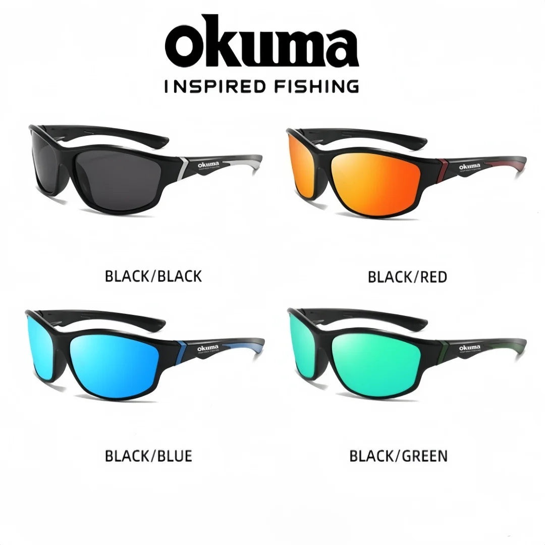 Okuma fashionable polarized glasses, UV400 anti stray light, suitable for outdoor cycling, driving, fishing, etc